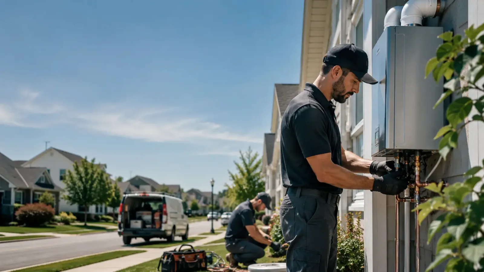 Tankless Water Heater Installation in Junior, WV